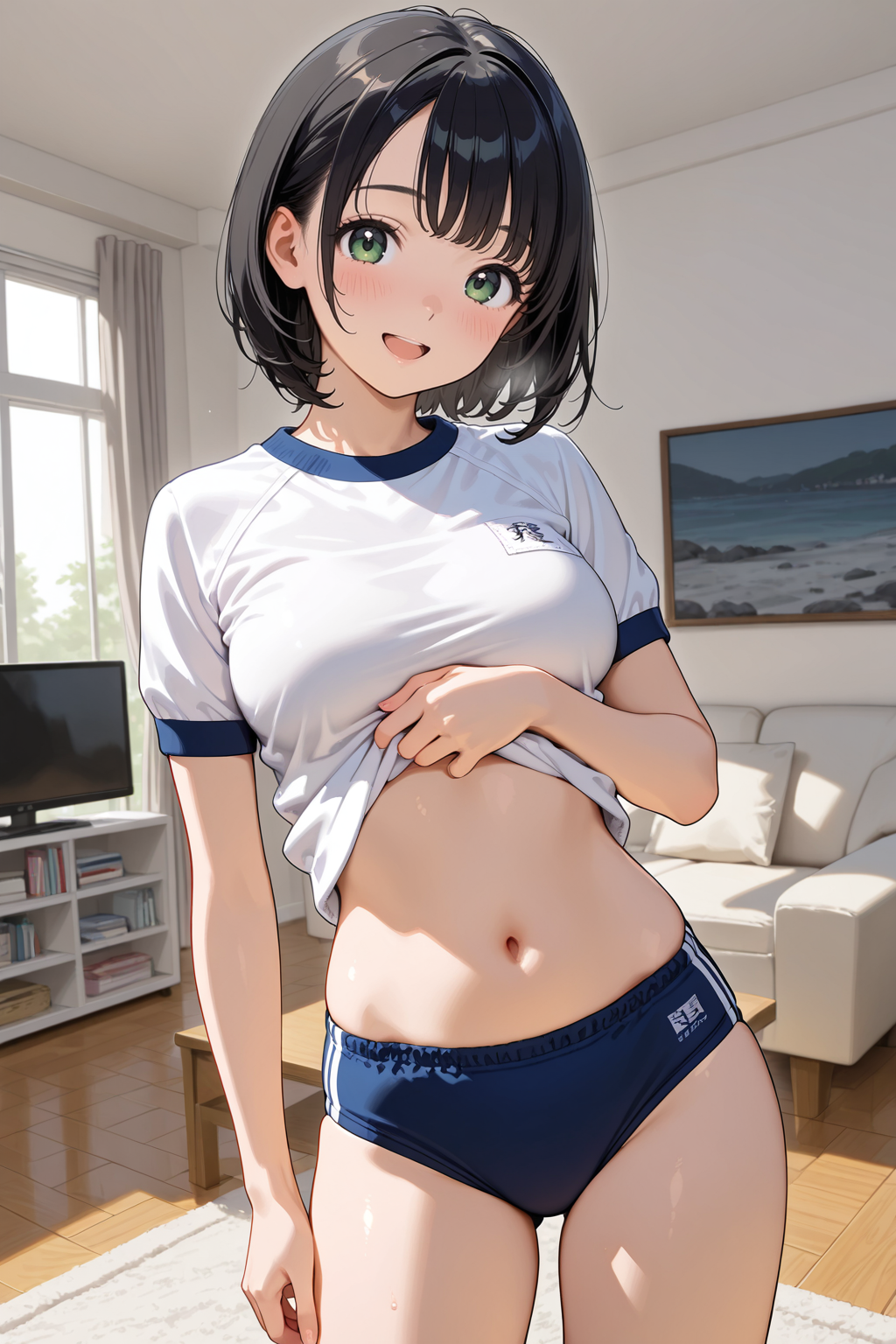 ブルマ女子校生