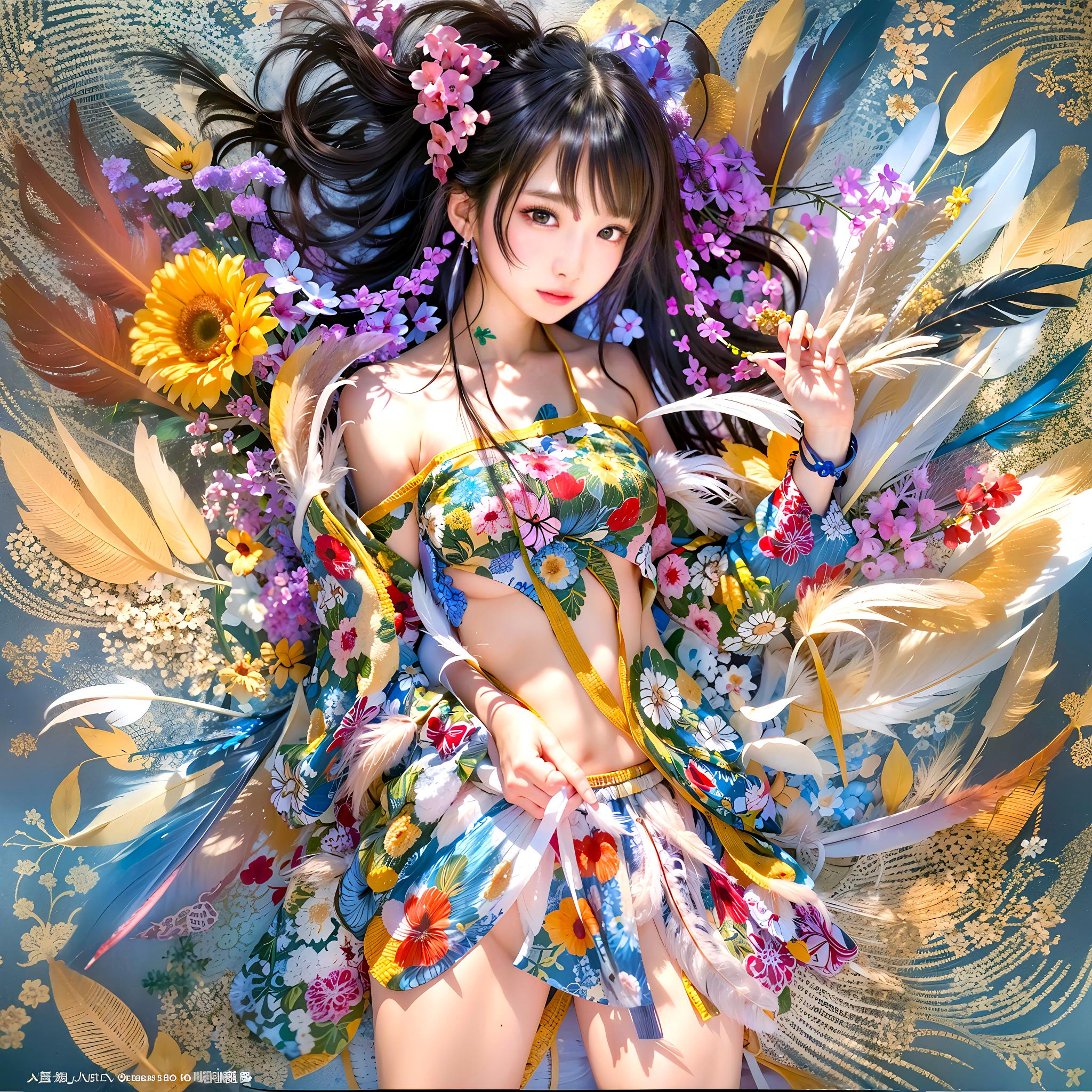 花と少女