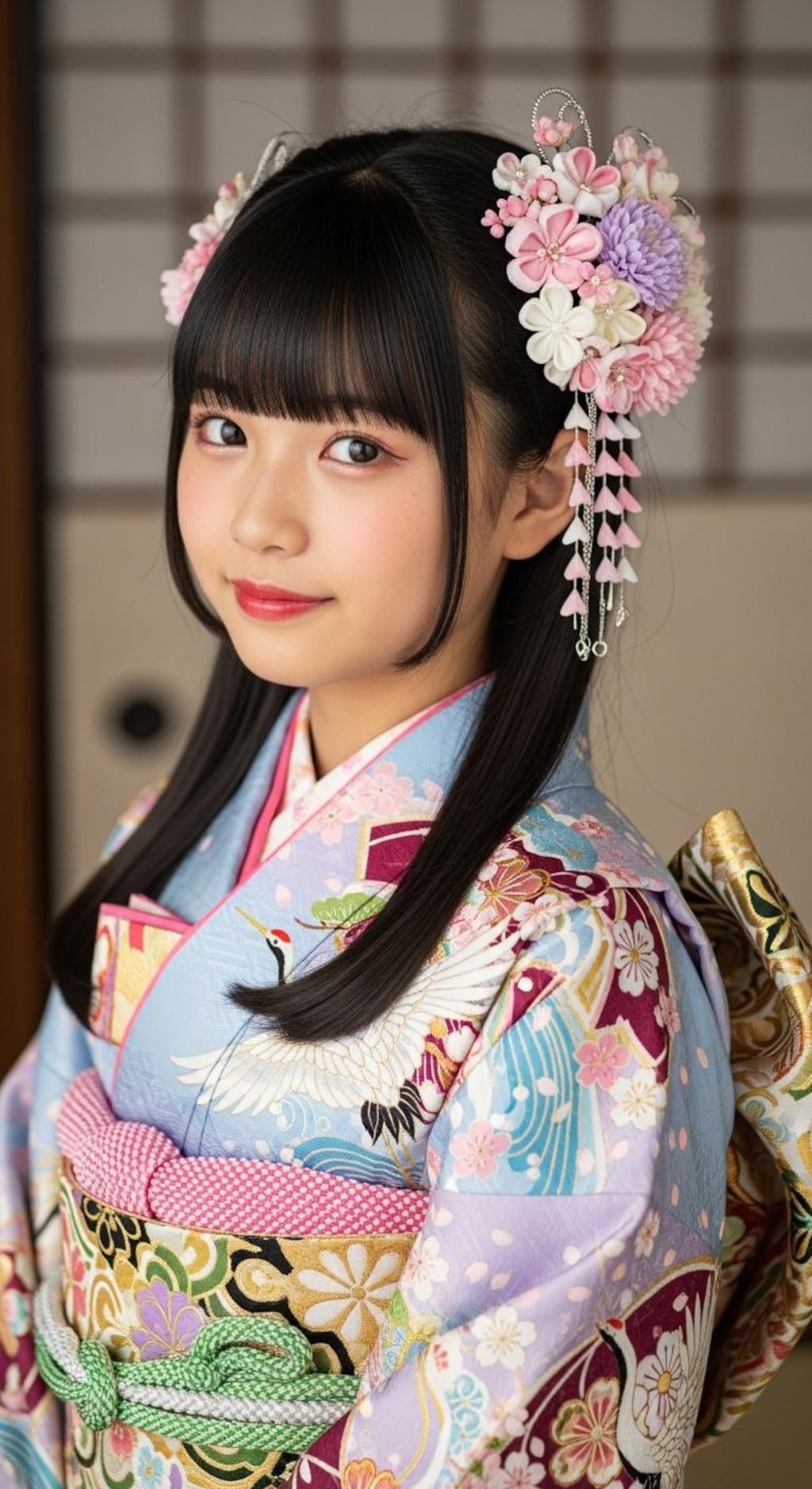 華の舞姫001《小学生和装の君》