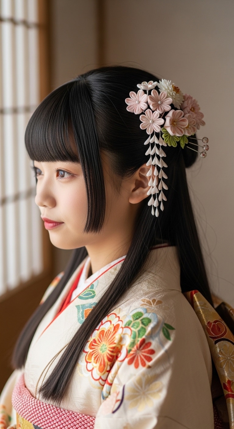 華の舞姫001《小学生和装の君》