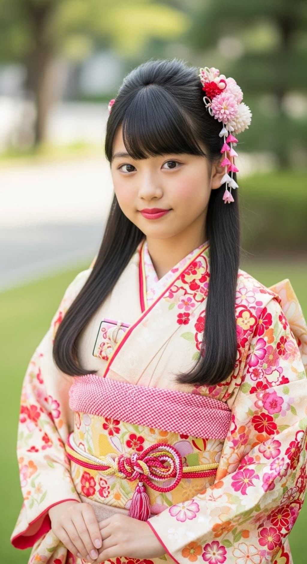 華の舞姫001《小学生和装の君》