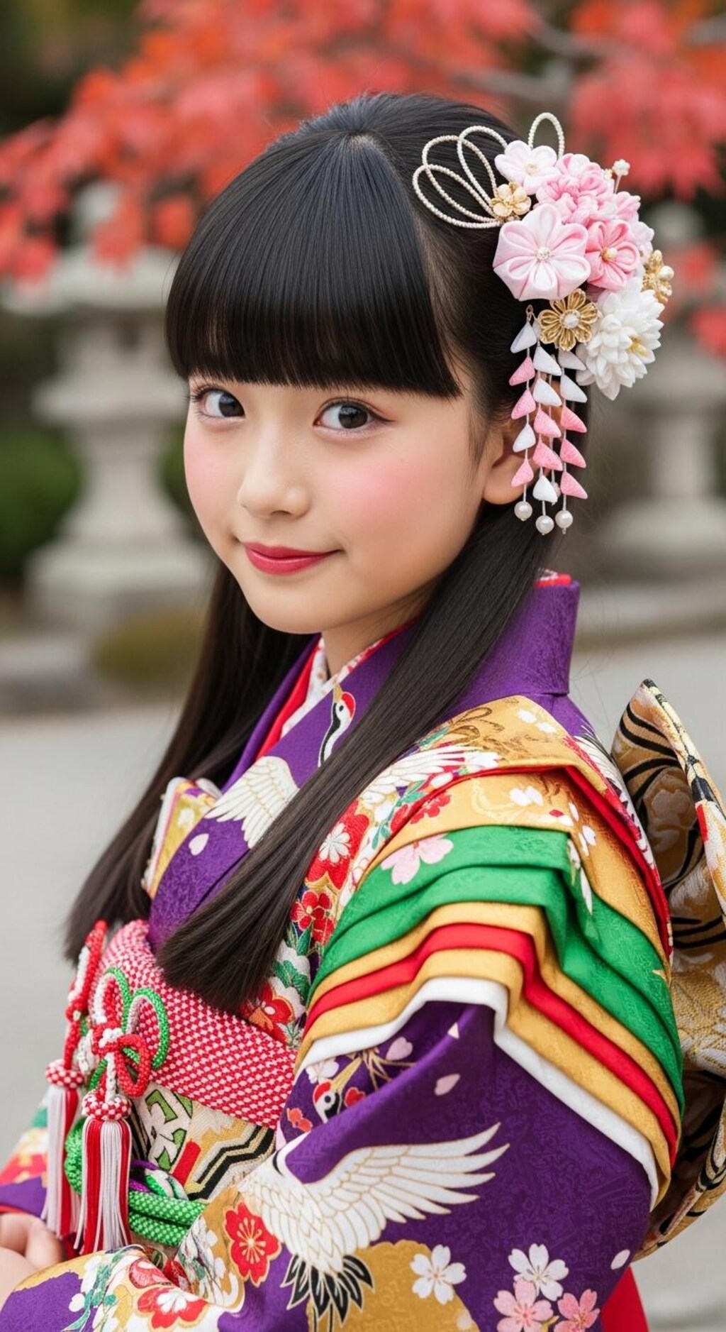 華の舞姫001《小学生和装の君》