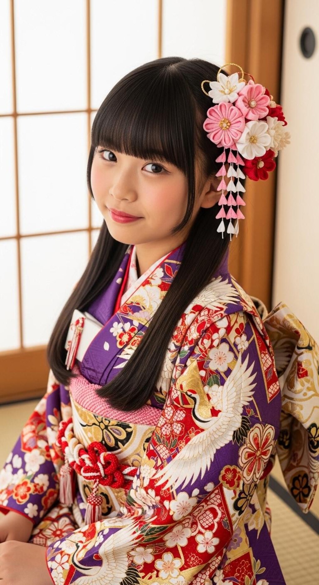 華の舞姫001《小学生和装の君》