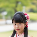 華の舞姫001《小学生和装の君》 9枚目