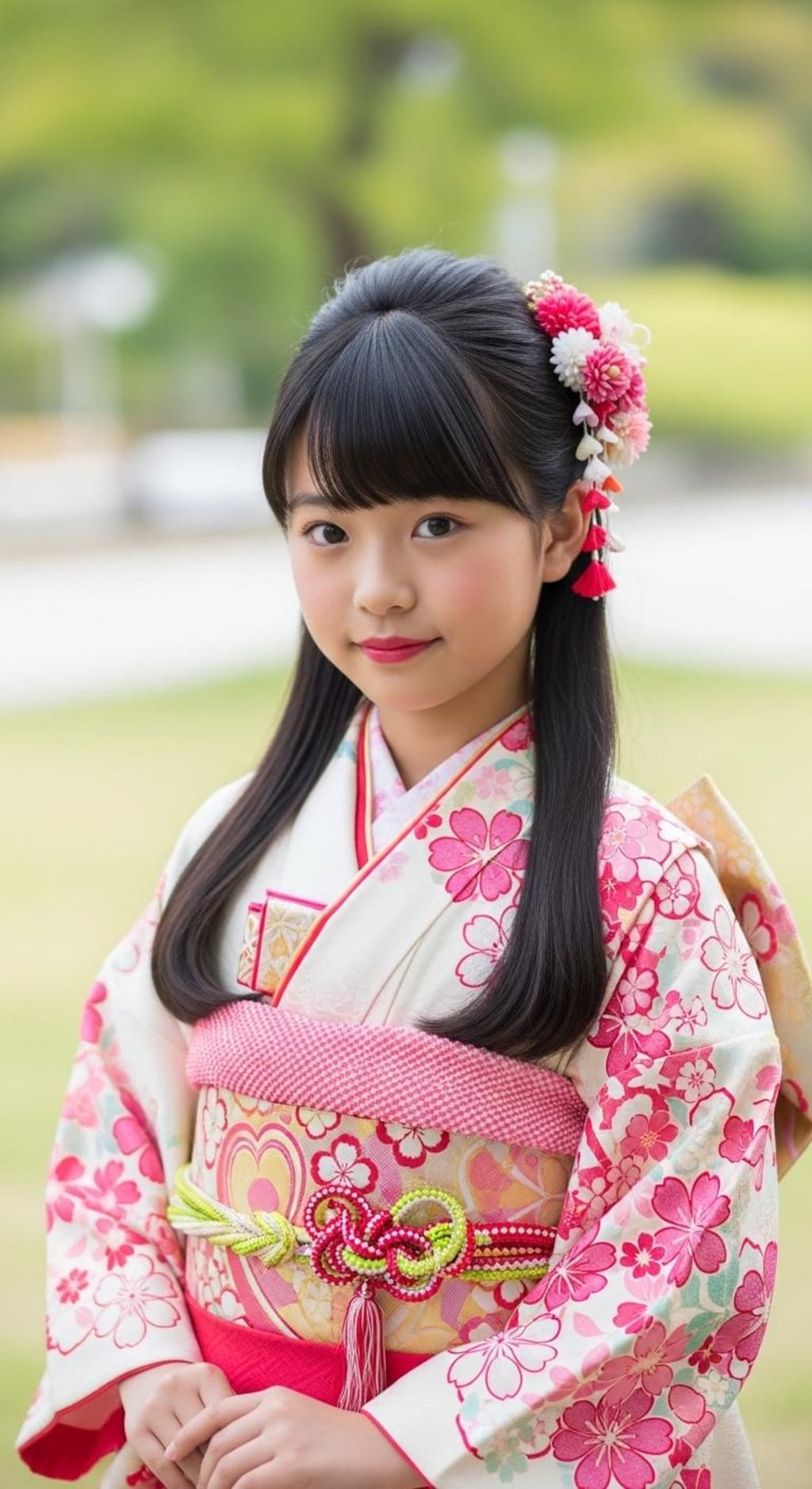 華の舞姫001《小学生和装の君》