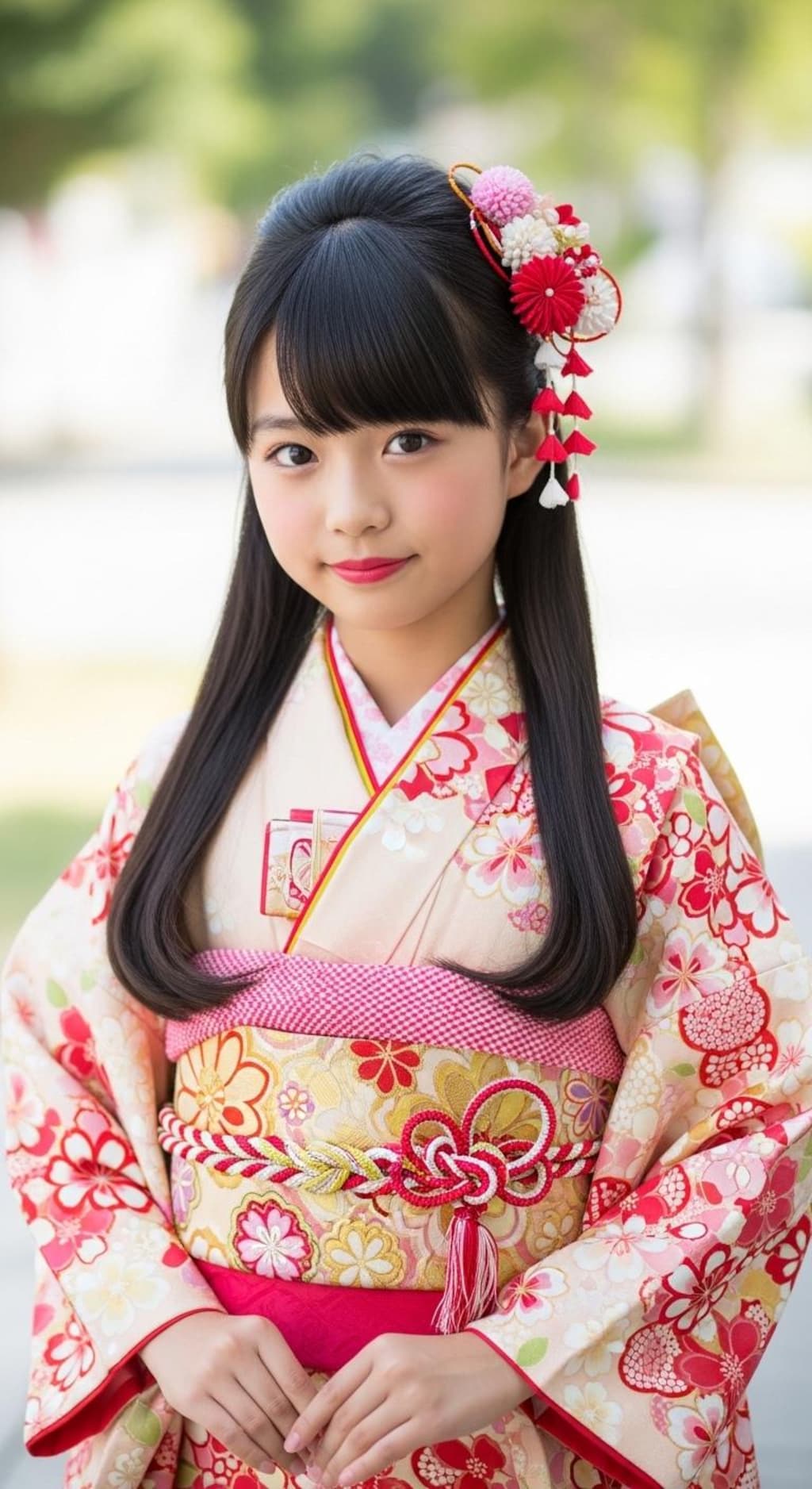 華の舞姫001《小学生和装の君》