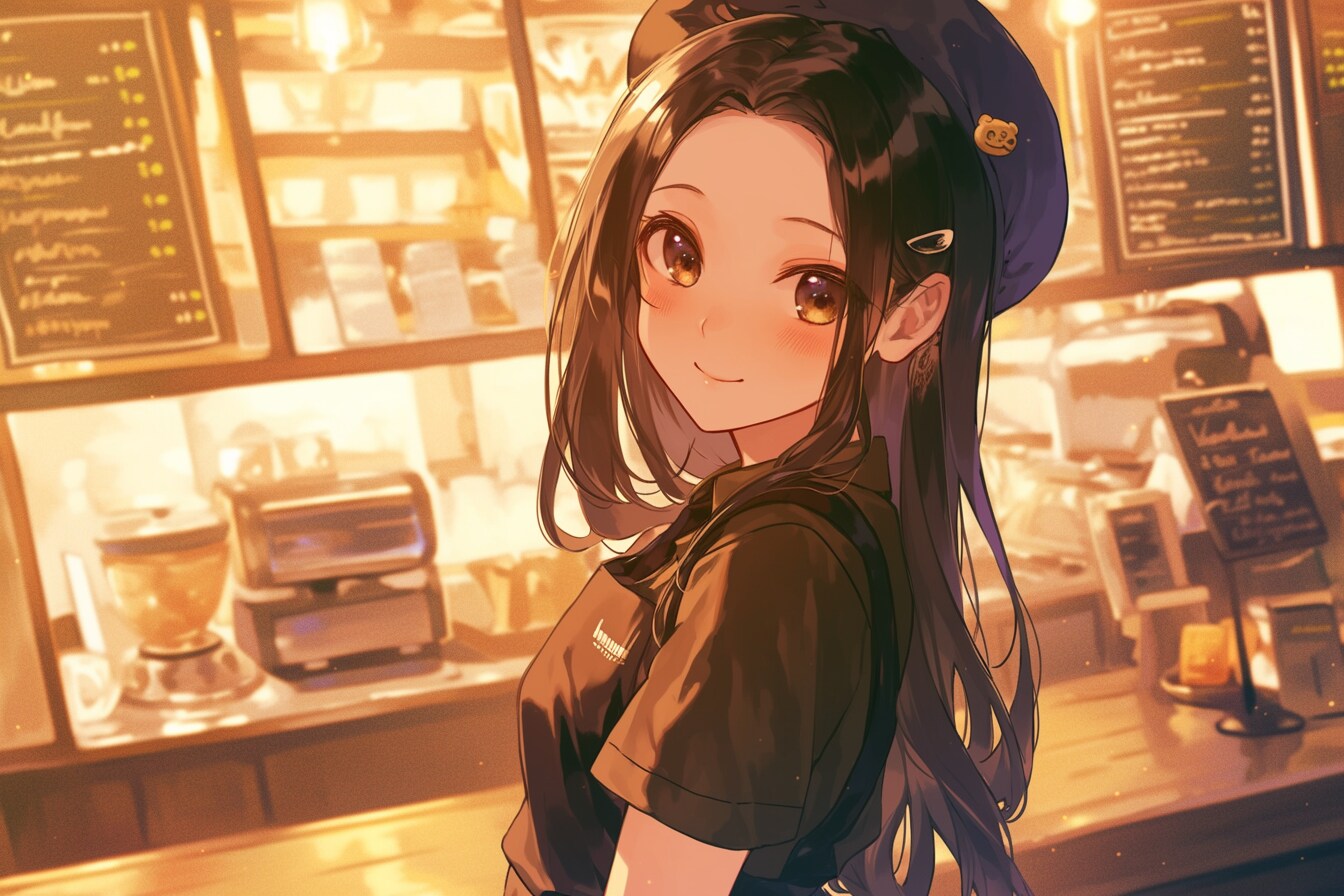 カフェのお姉さん☕✨05