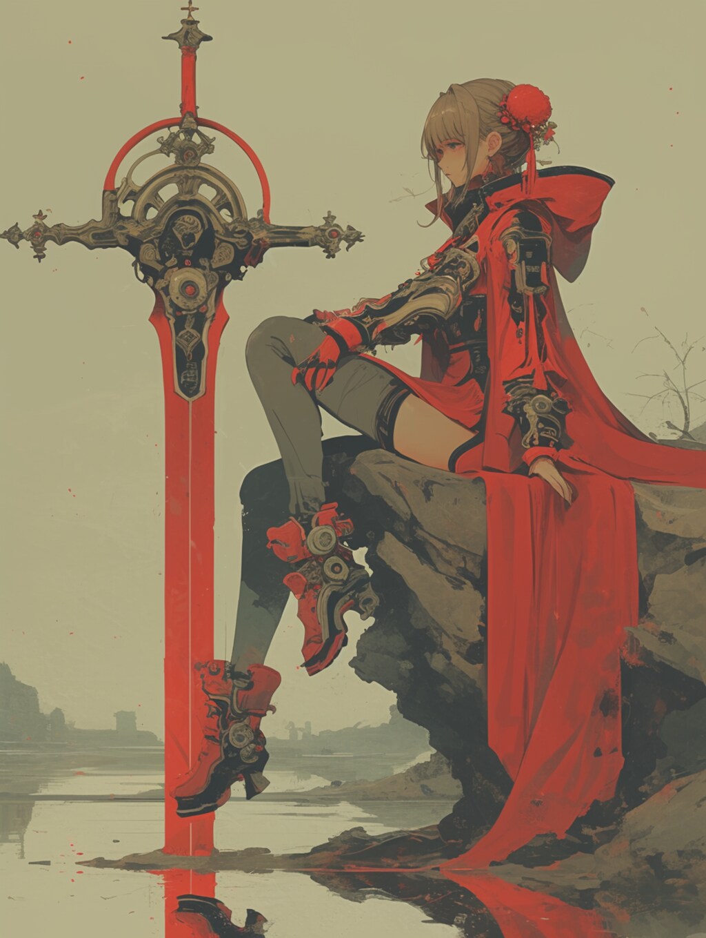 女炎之剑客 [红]