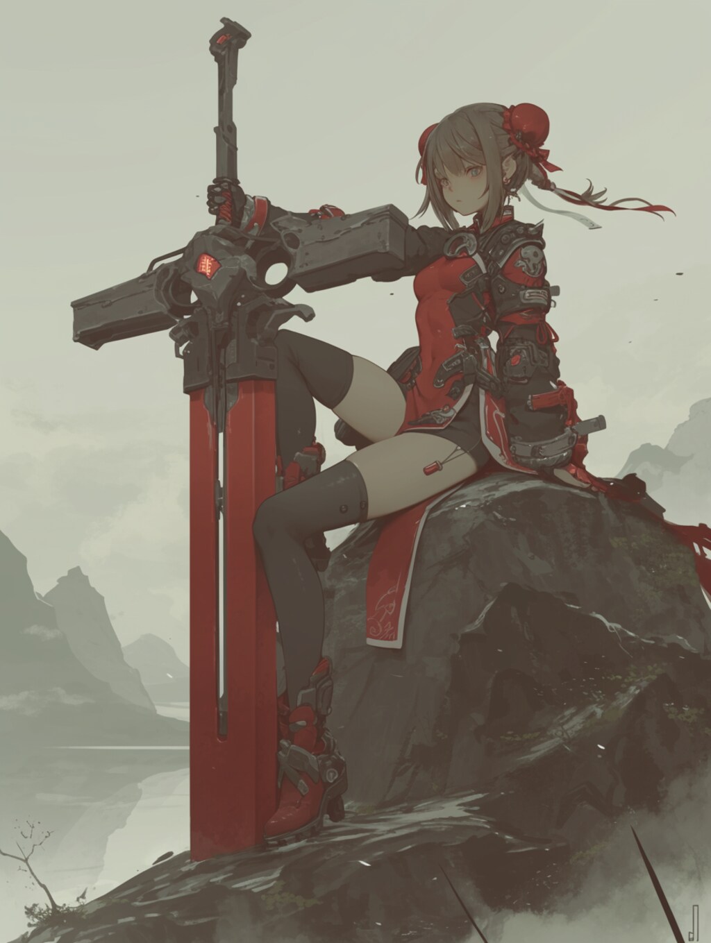 女炎之剑客 [红]