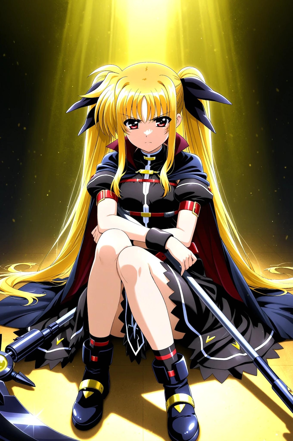 フェイト➡　ここからは通しませんよ‼