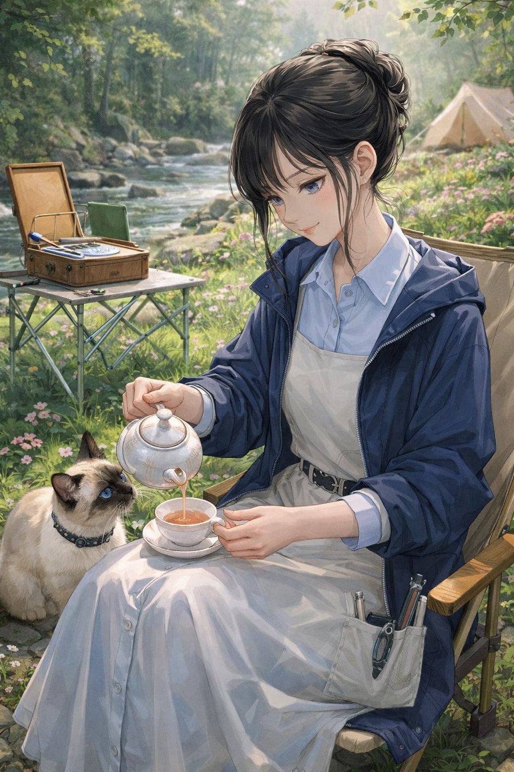 波夷羅ねずは、静かな森の呼吸と、愛猫の鼓動を深く愛している。