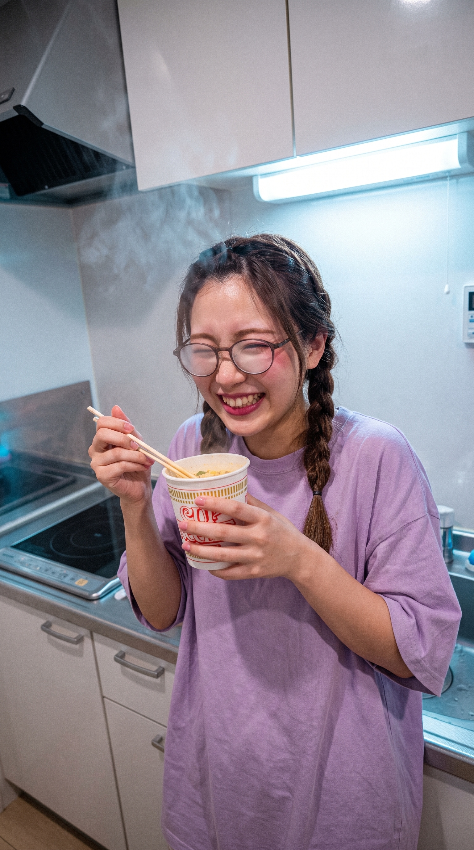 Laughing Through the Steam