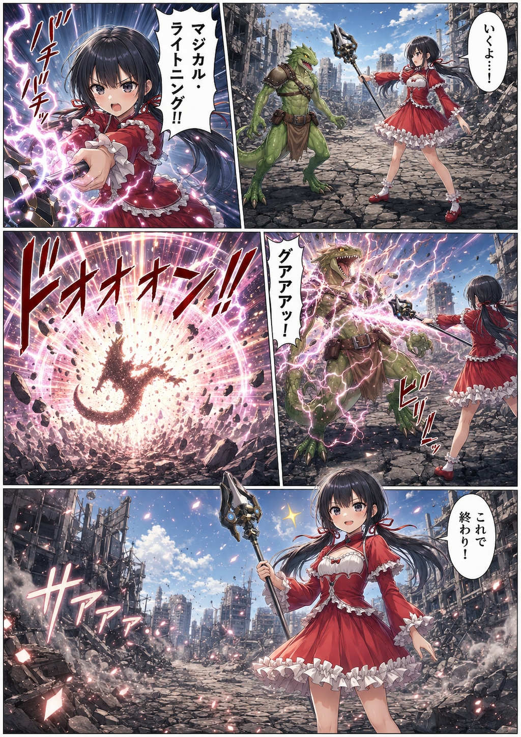 魔法少女の戦い