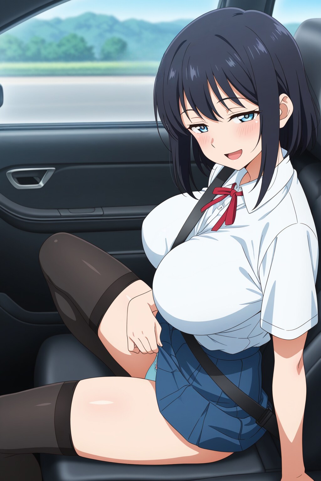 よそ見運転注意