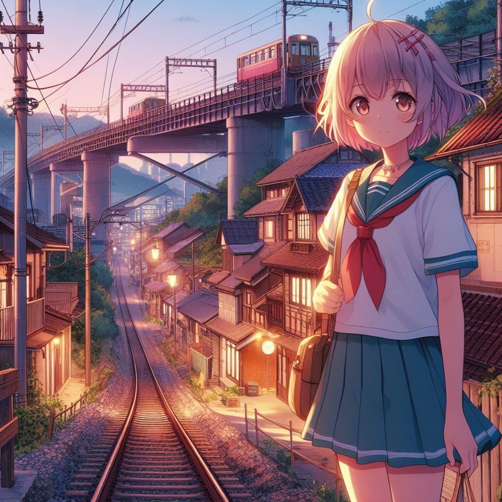 お題：女子高生（夕刻のノスタルジー）