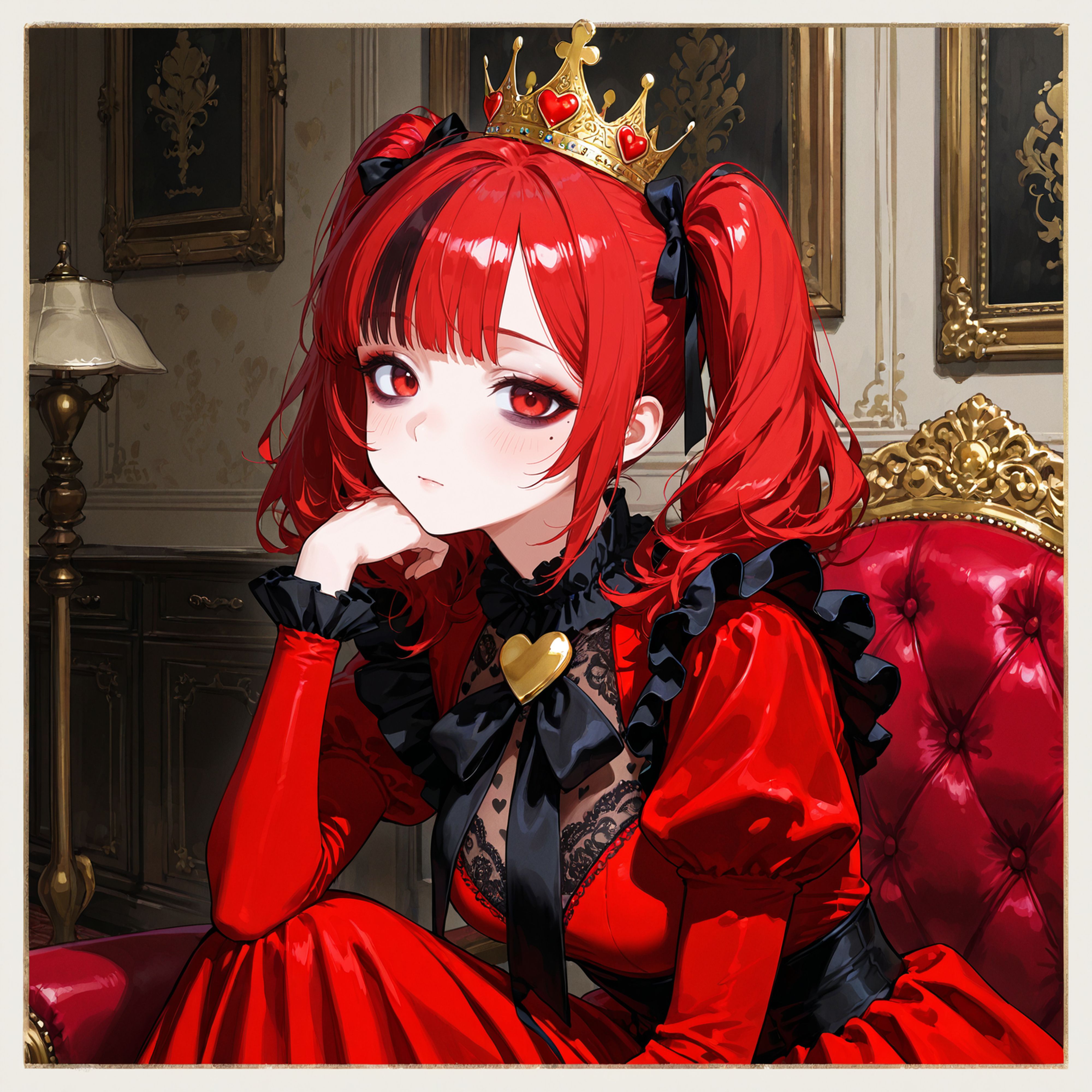 ハートの女王様　POM056 | の人気AIイラスト・グラビア