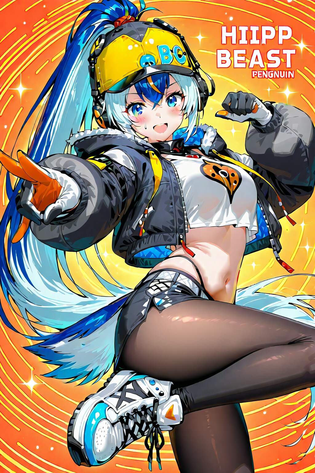 ペンギンヒップホップベストアルバム写真