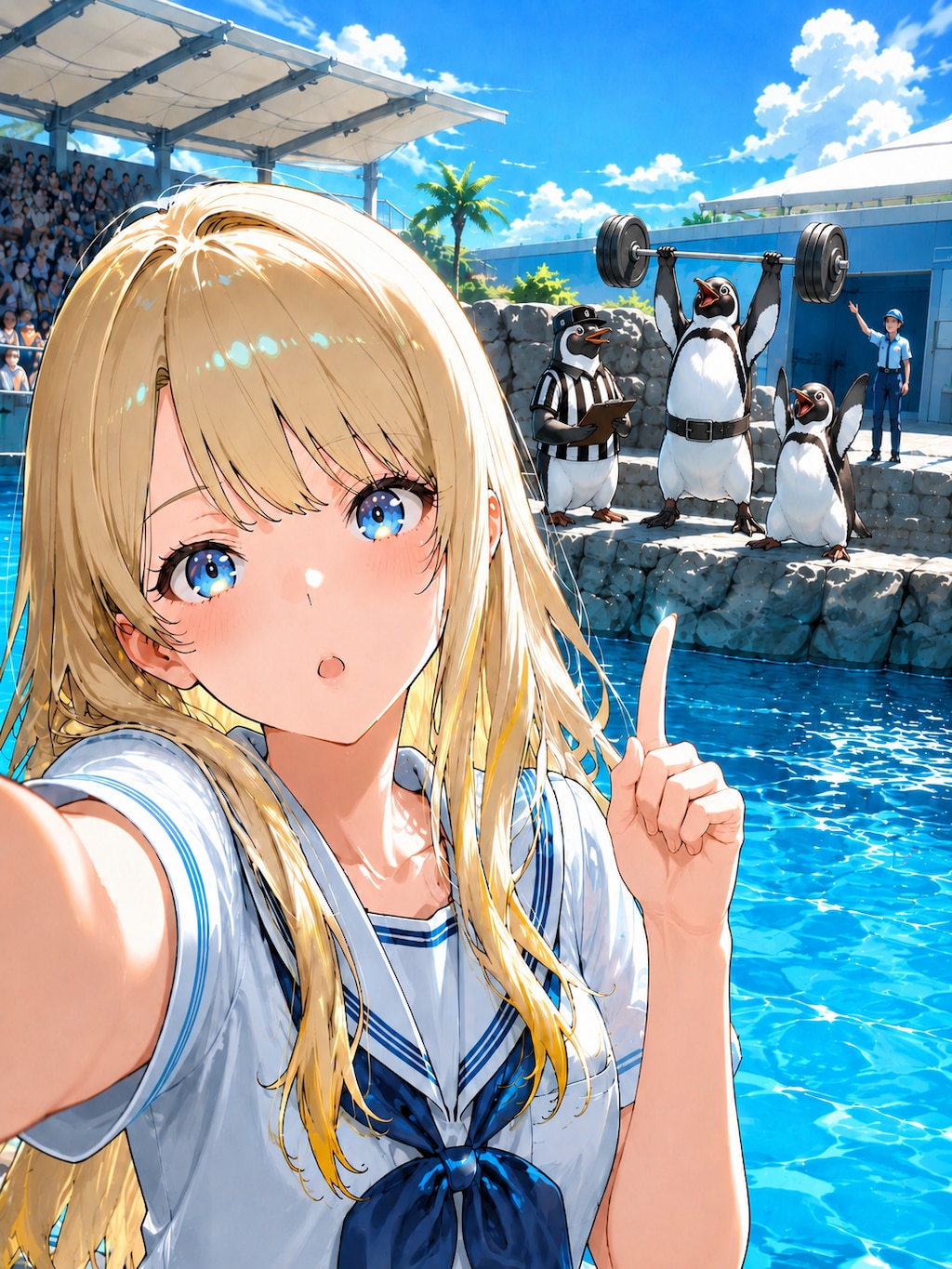 ペンギンショー