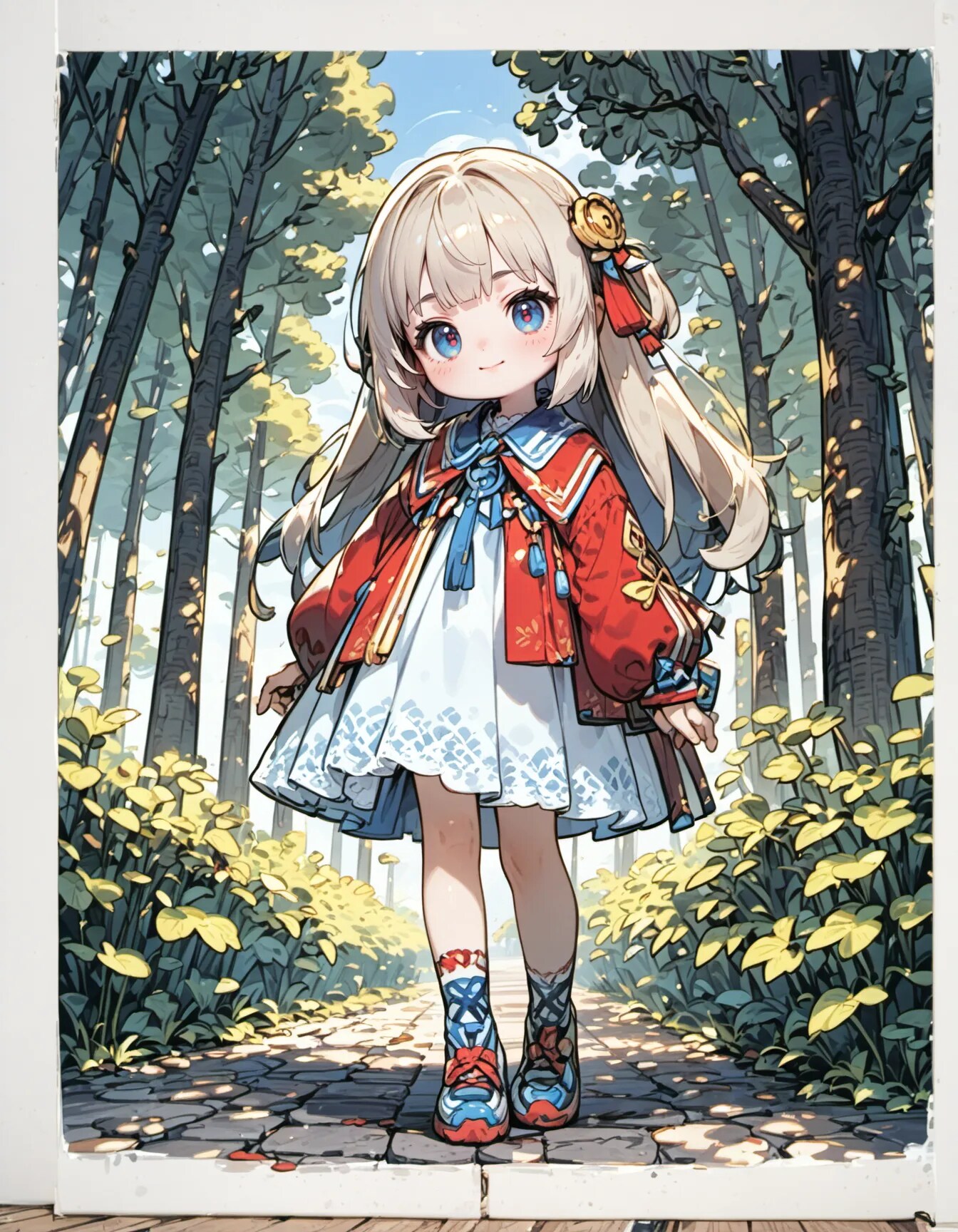 Little Wanderer of the Golden Woods | の人気AIイラスト・グラビア