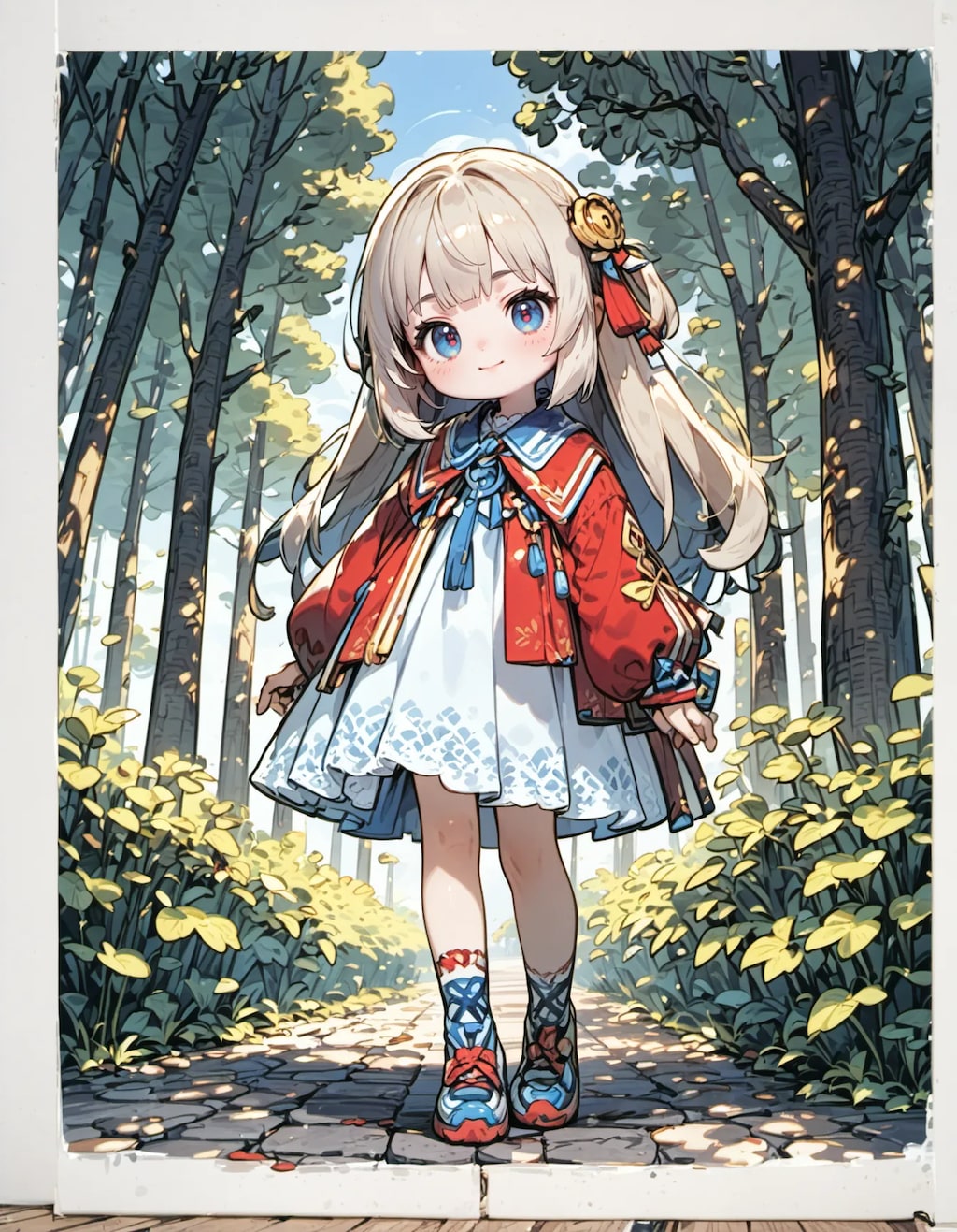 Little Wanderer of the Golden Woods