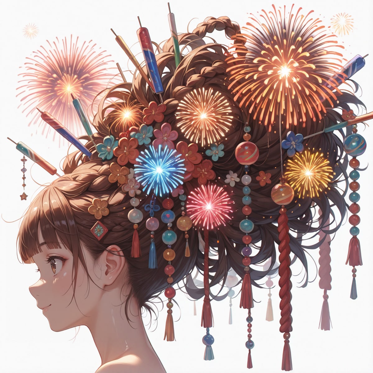 HANABI | の人気AIイラスト・グラビア