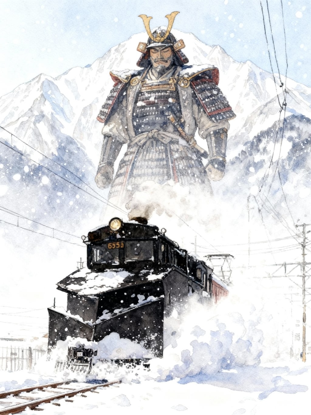 冬将軍に立ち向かう