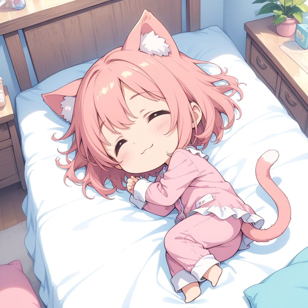 おはようにゃん | の人気AIイラスト・グラビア