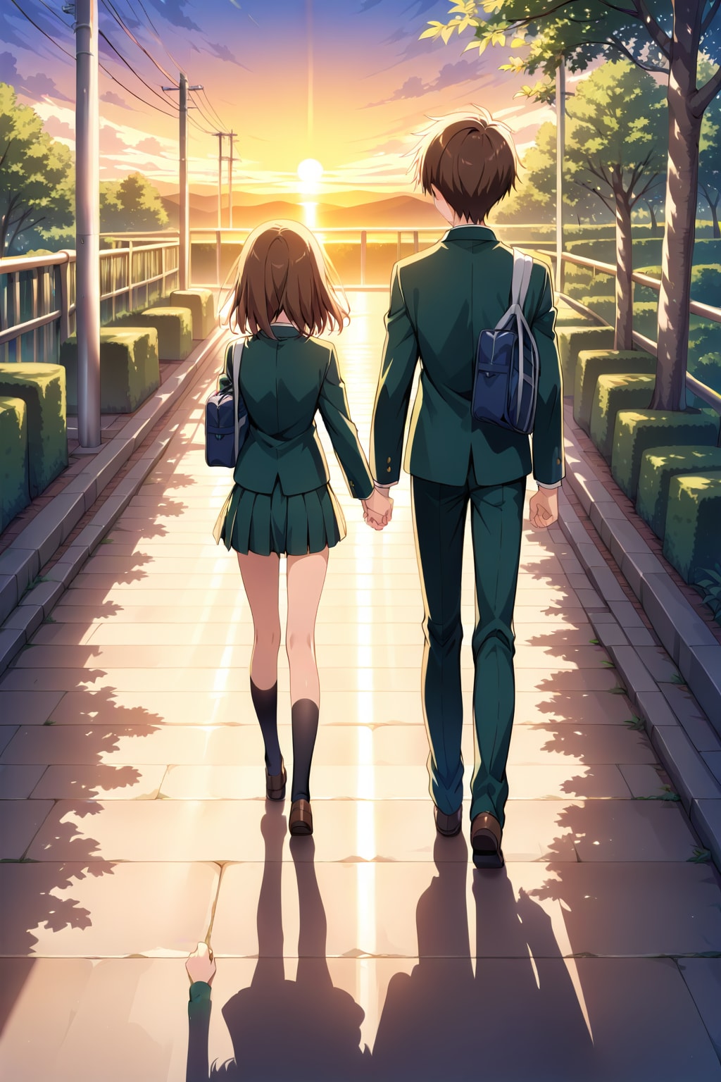 下校デート | の人気AIイラスト・グラビア