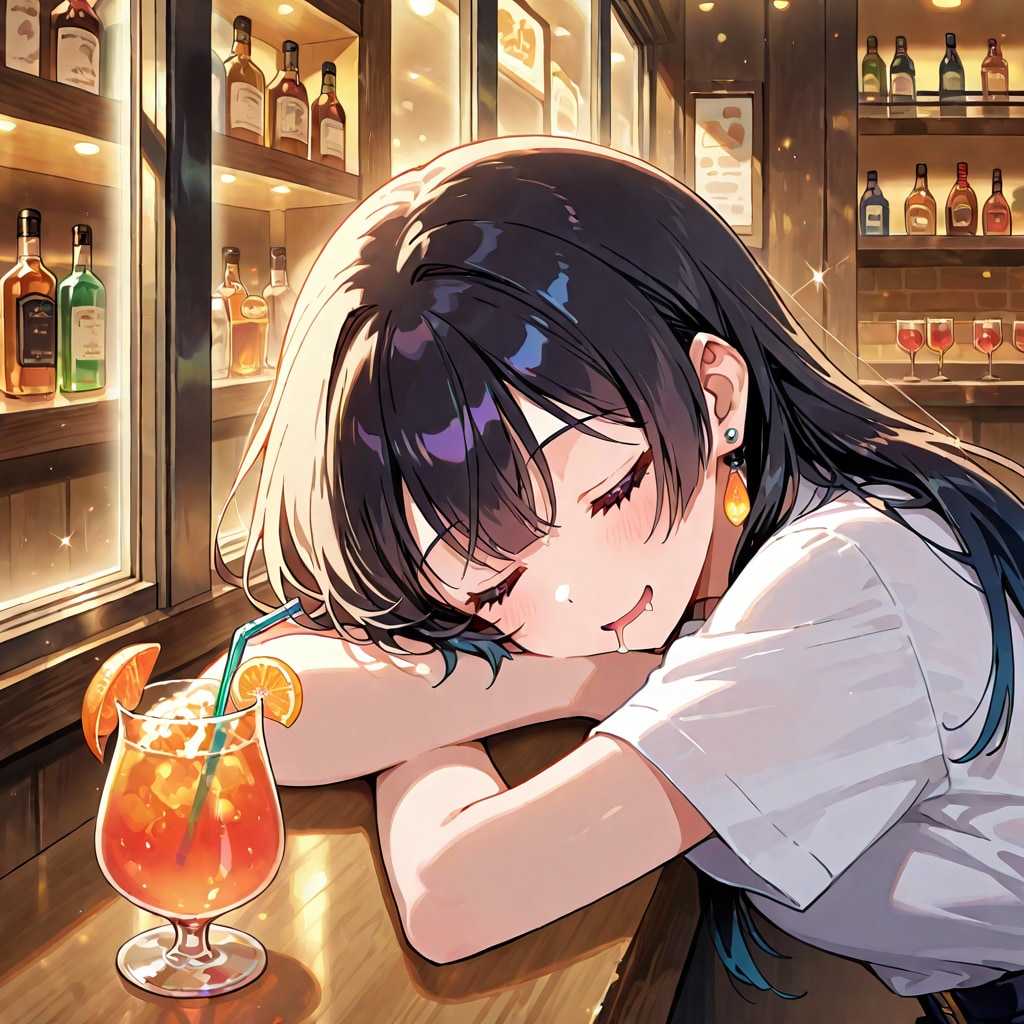 寝顔