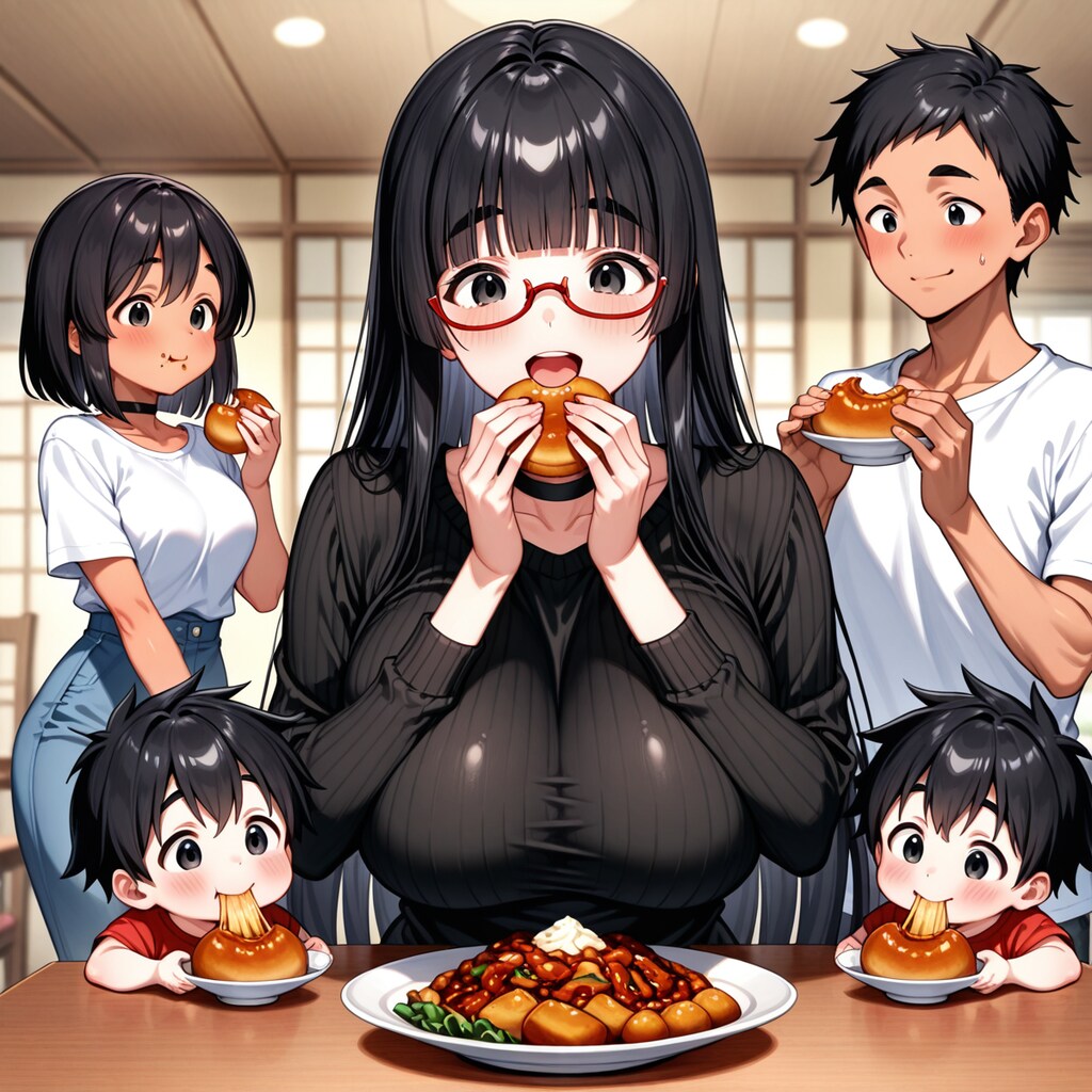 みんなでたべるごはんはおいしい