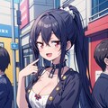 ジト目化サンプル 3枚目