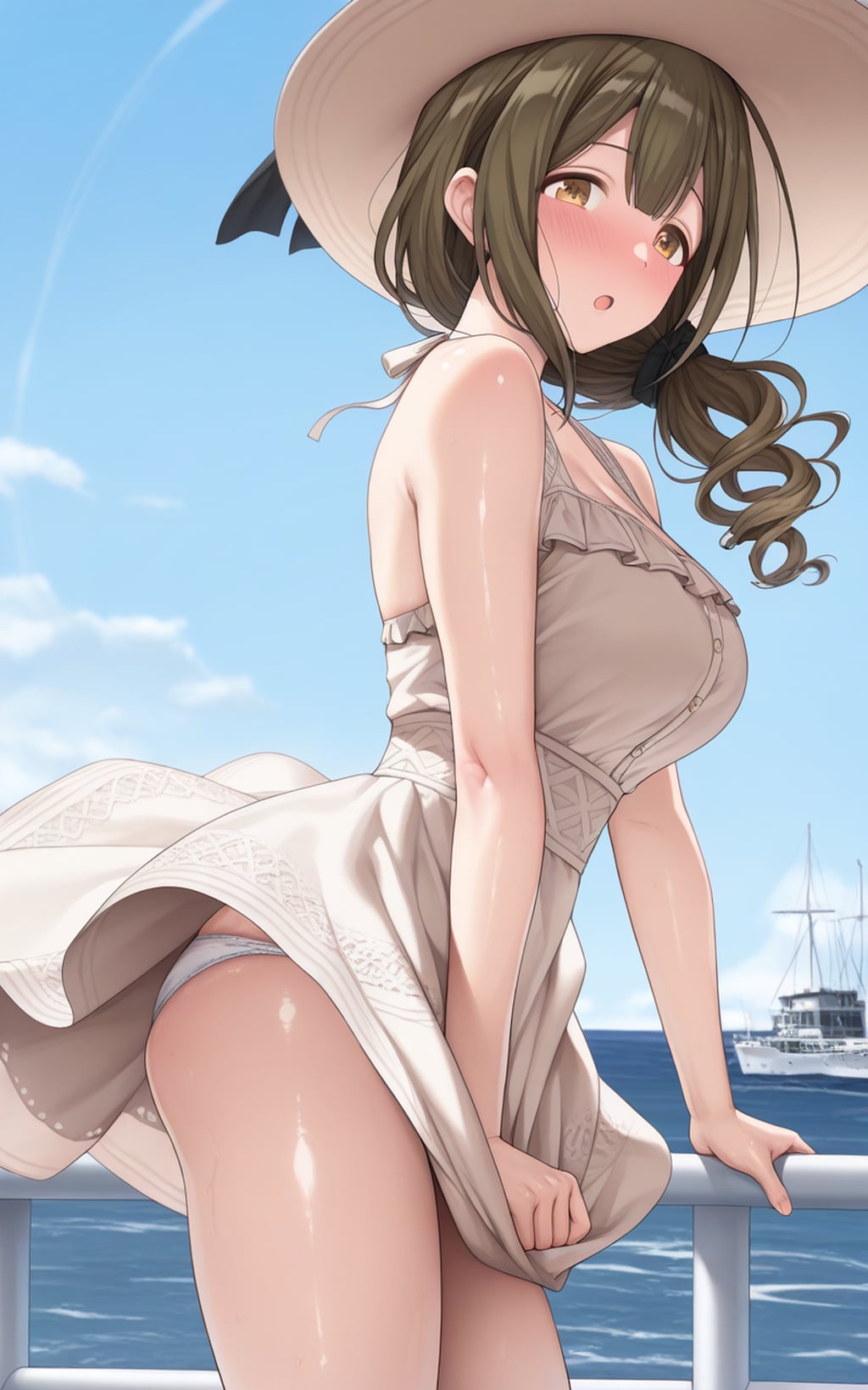 【桑山千雪誕生日】船上デート中に突風で・・・