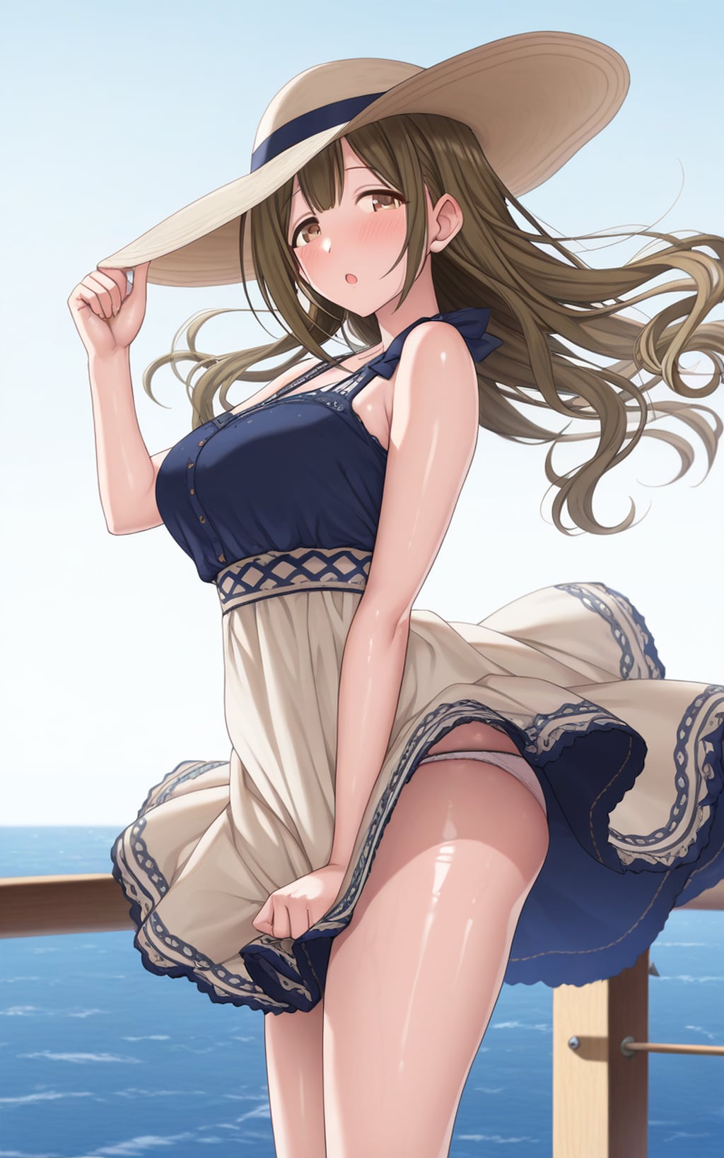 【桑山千雪誕生日】船上デート中に突風で・・・