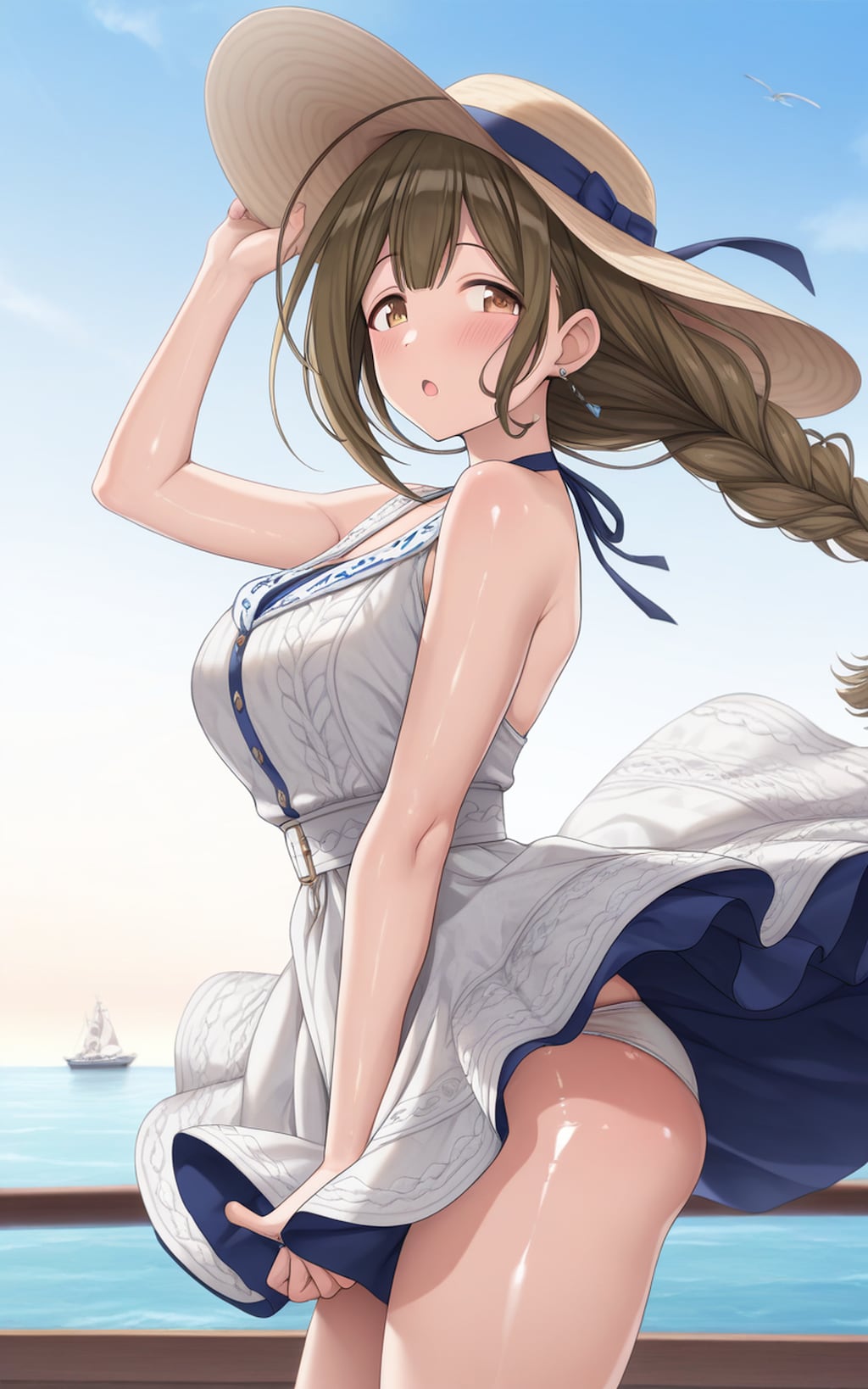 【桑山千雪誕生日】船上デート中に突風で・・・