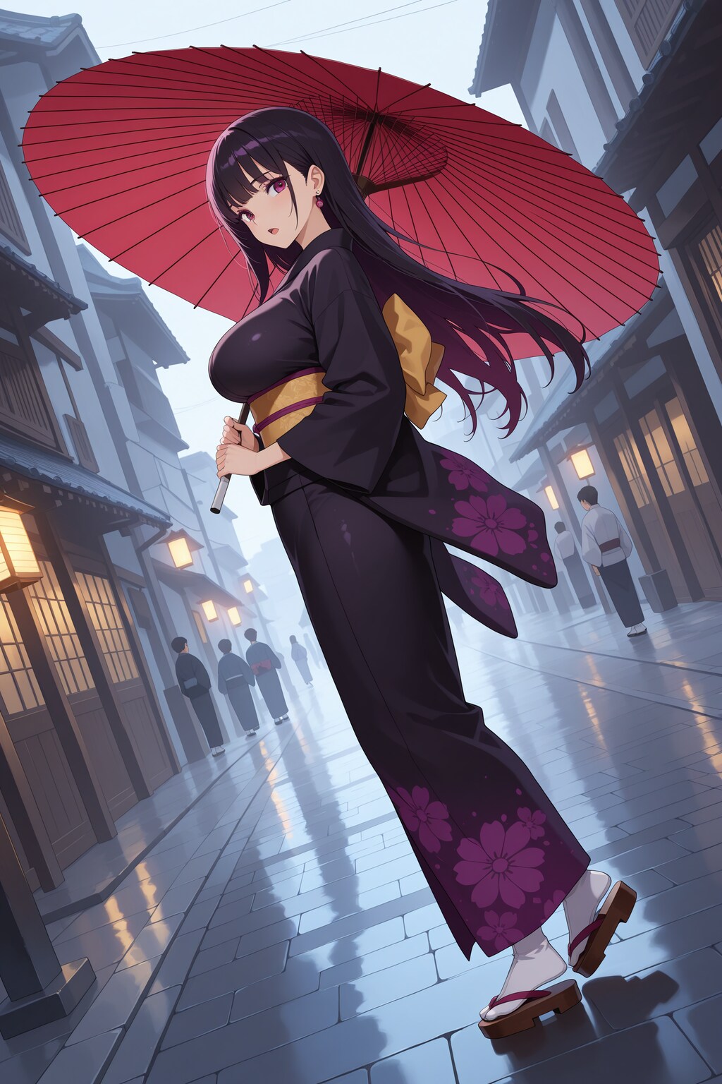 涼音さんに着物