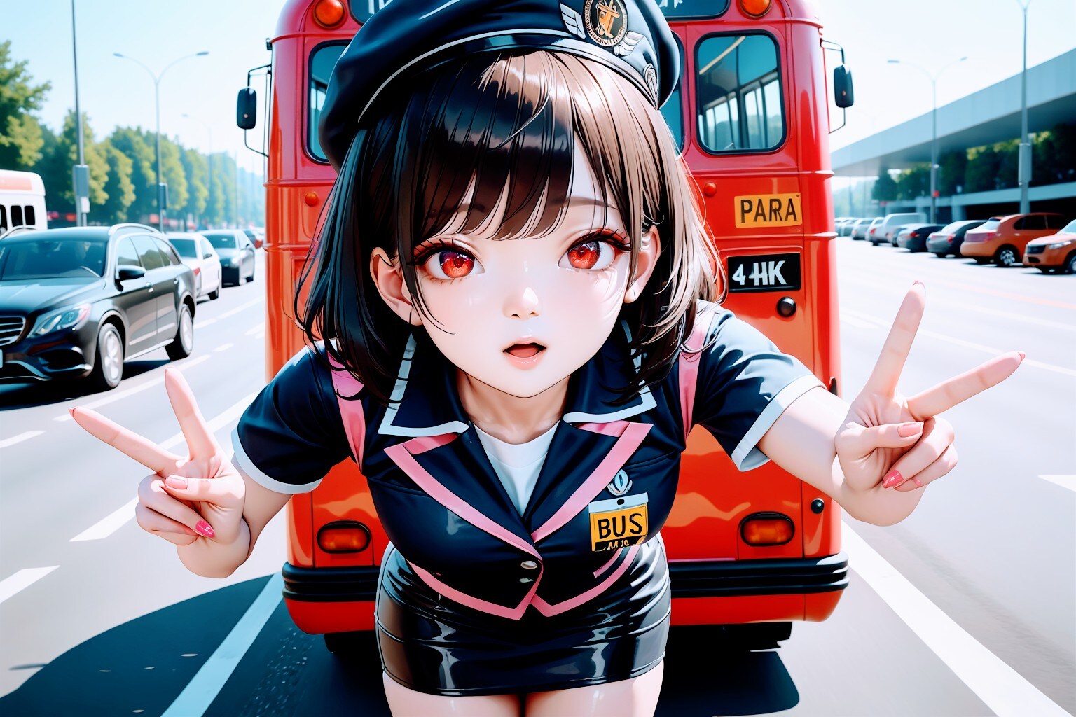 ECHIDNAししょちゃんダブルピース