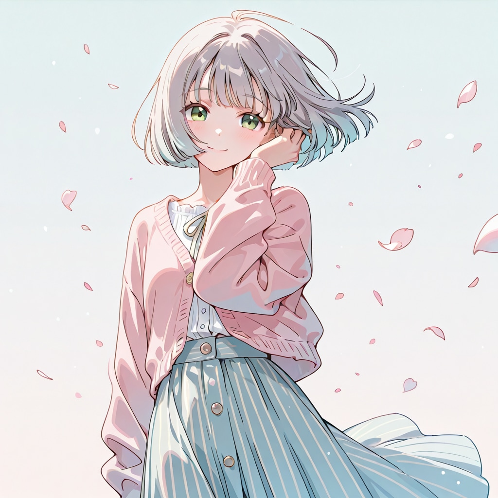 春風に心遊ばれて | の人気AIイラスト・グラビア