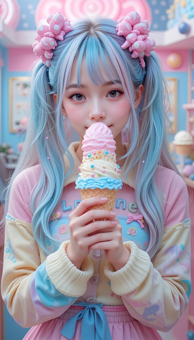 ソフトクリームと君