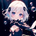 地底湖に蓮の花が咲いている 5枚目
