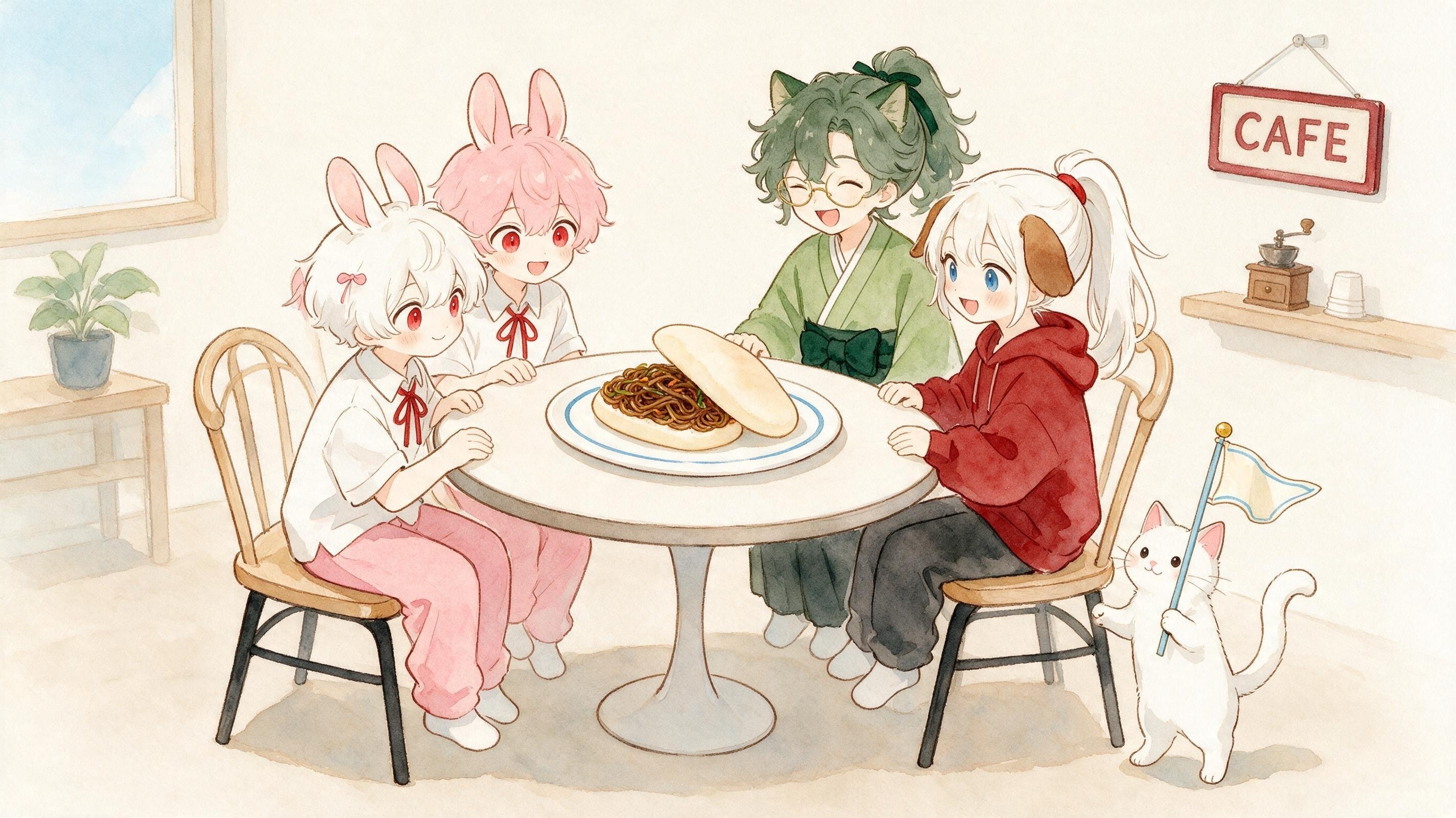 パンツ焼きそばパン | の人気AIイラスト・グラビア