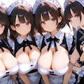 メイドの少女達 7枚目