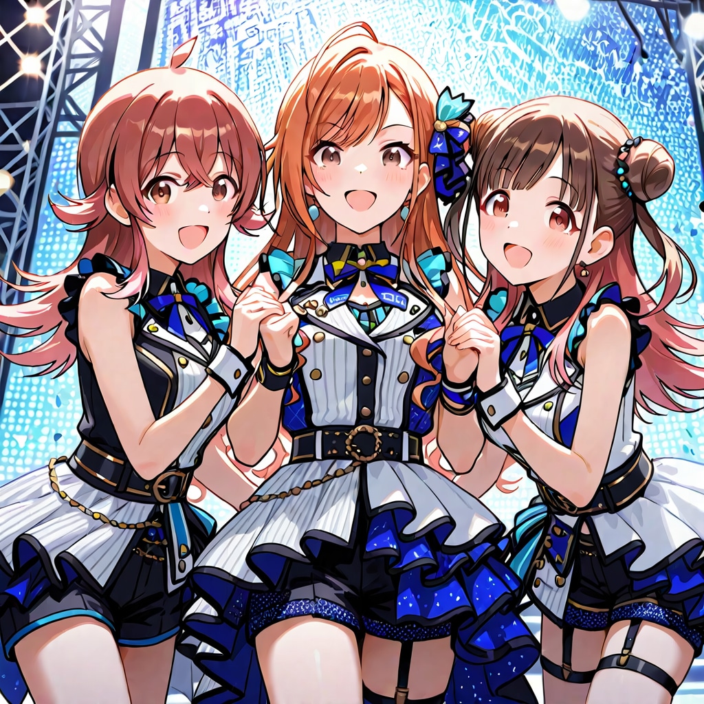 有栖川夏葉&小宮果穂＆園田智代子(放課後クライマックスガールズ)