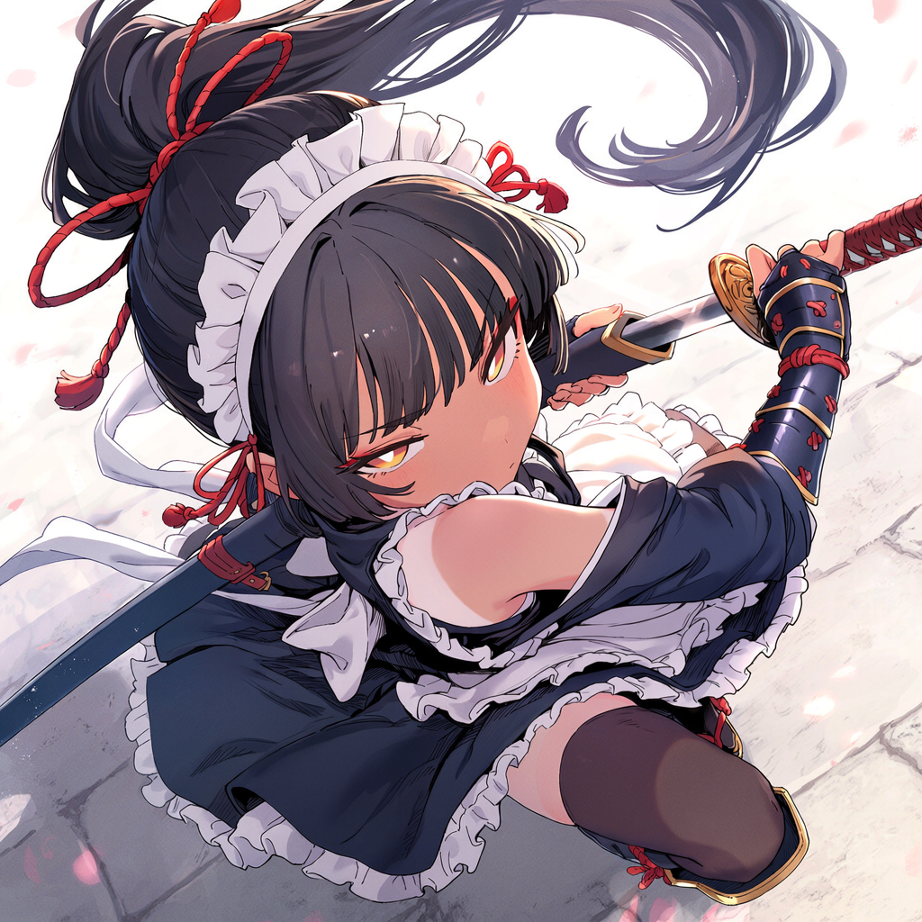 居合切りメイドさん