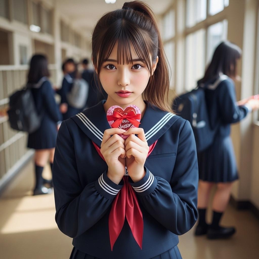 先輩、これもらって下さい💕