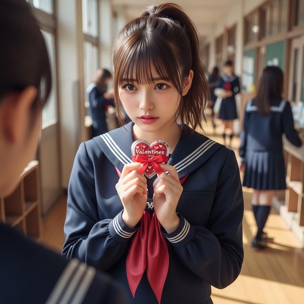 先輩、これもらって下さい💕