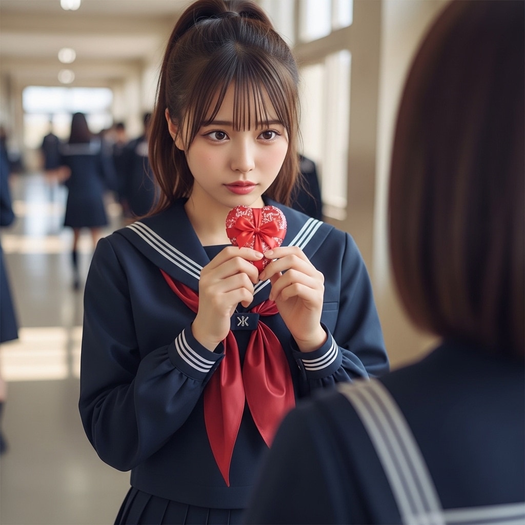 先輩、これもらって下さい💕