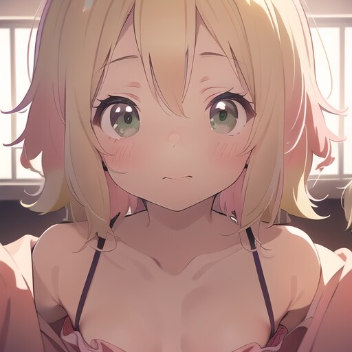 夕焼けのアパート