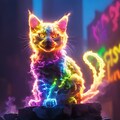 Neon cat 7枚目