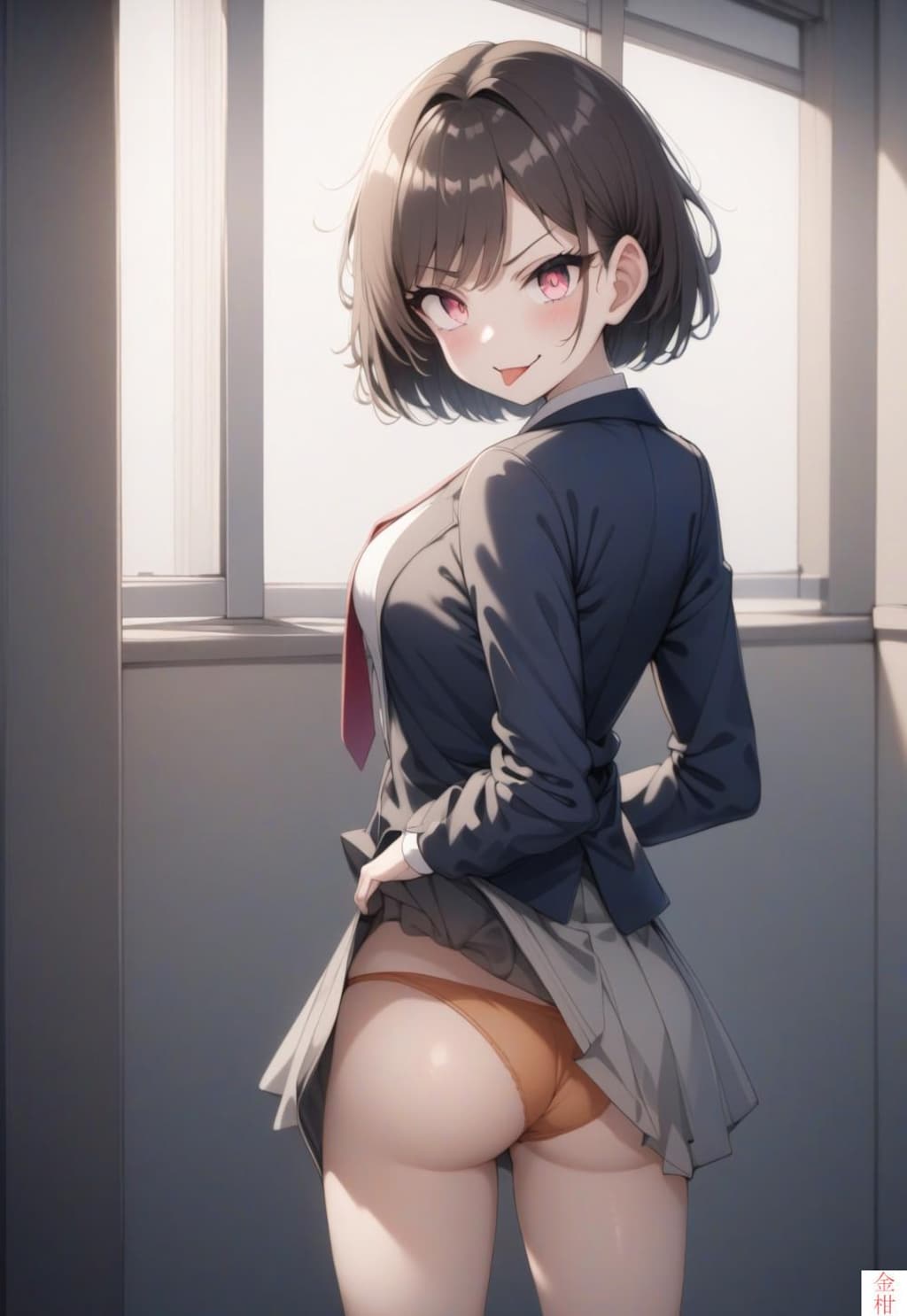 制服女学生はド変態！:Schoolgirls in uniform are ultimate HENTAI!