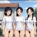 下半身裸の体操服 10枚目